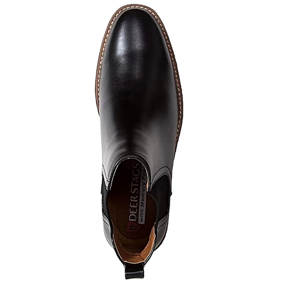 New w/o Box Men's Deer Stags Rockland Vegan Leather Chelsea Boots Size 11.5 - Picture 6 of 10